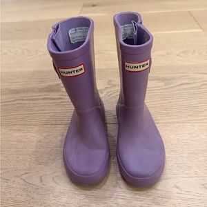 Hunter Kids Lavender Rain Boots